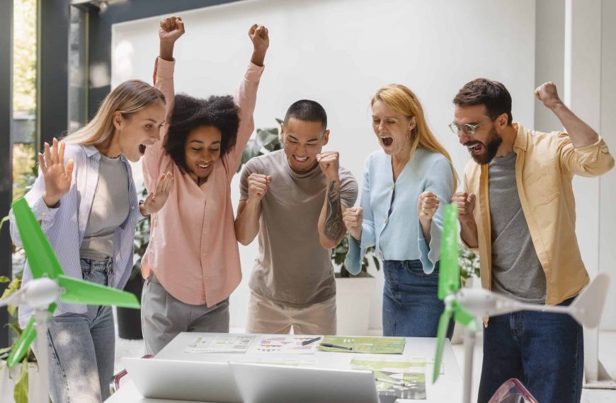 people-working-tech-brand-together